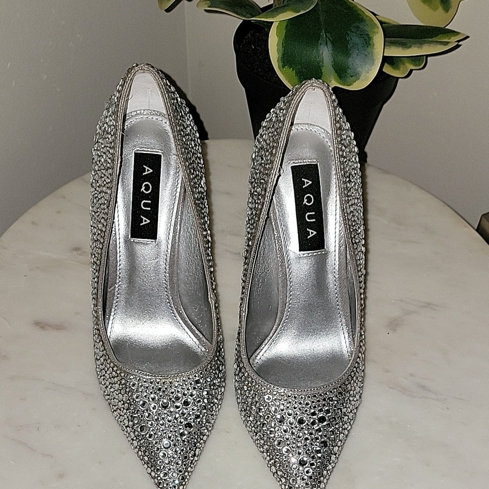 Aqua Silver Women's Shoes